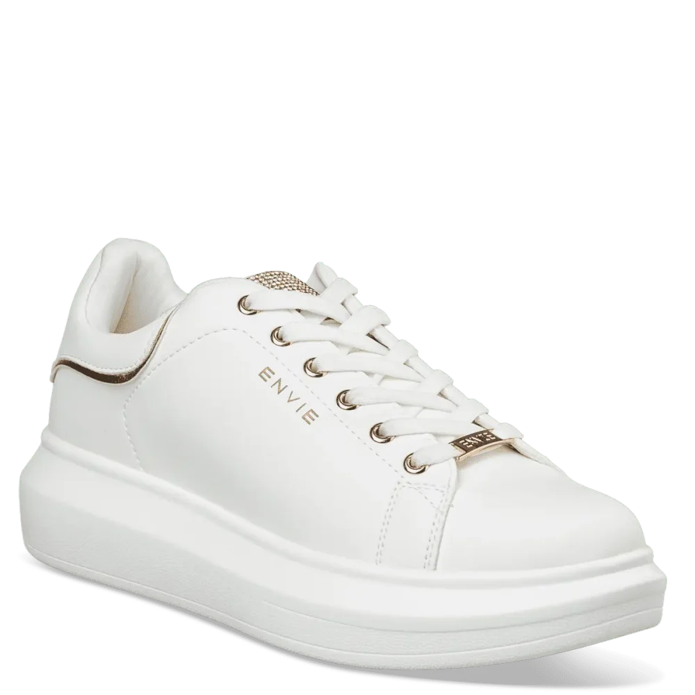 Γυναικεία λευκά sneakers Envie