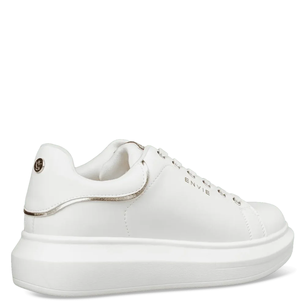 Γυναικεία λευκά sneakers Envie
