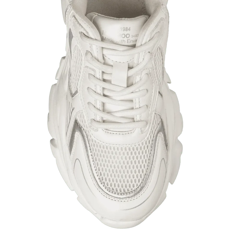 Γυναικεία chunky sneakers λευκά
